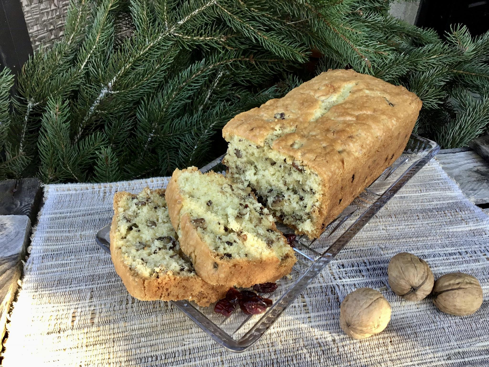 Walnuss- Cranbeery- Kuchen