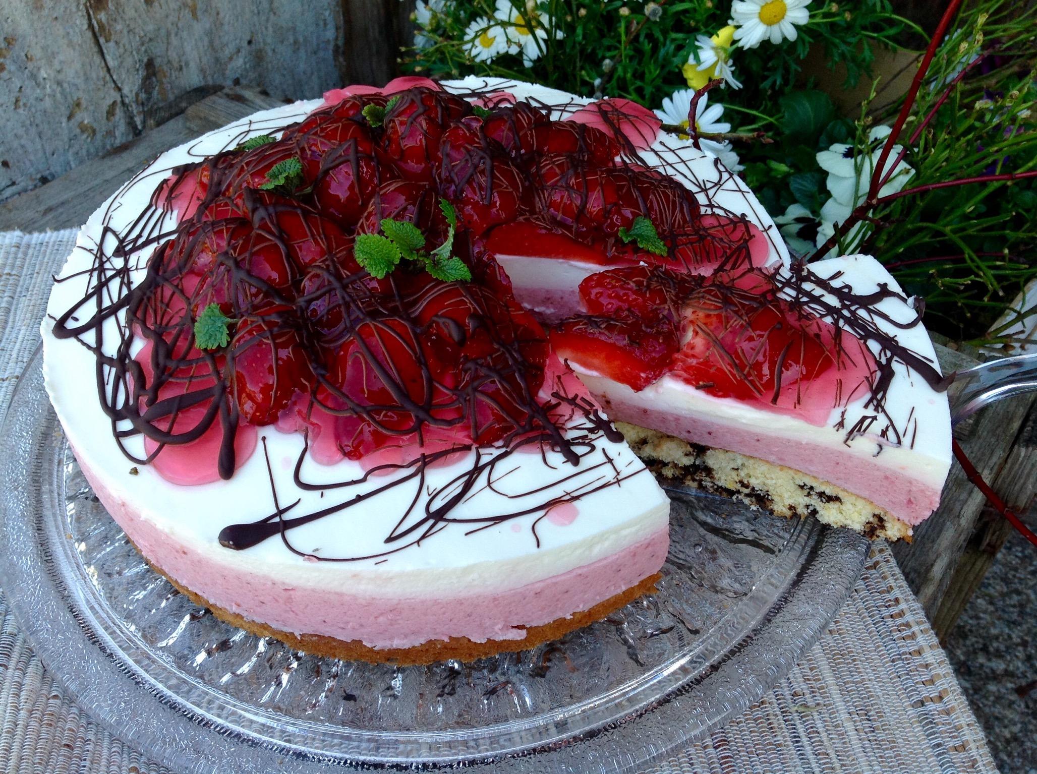 Erdbeer- Joghurt- Torte