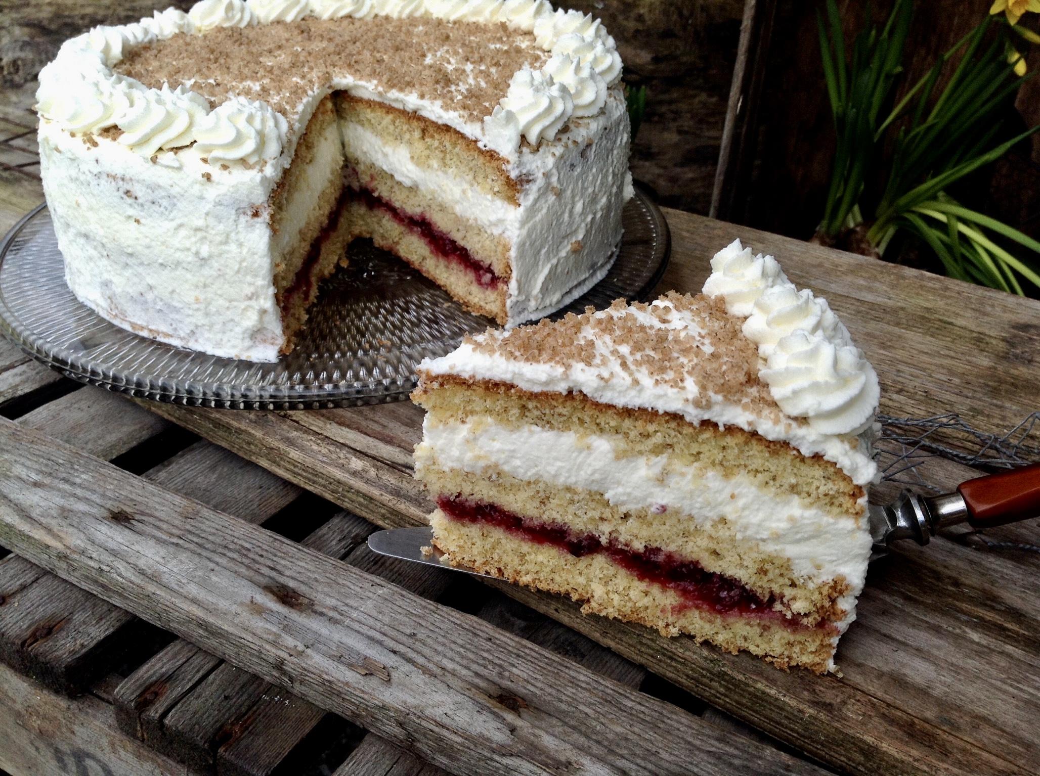 Brot- Mandel- Torte