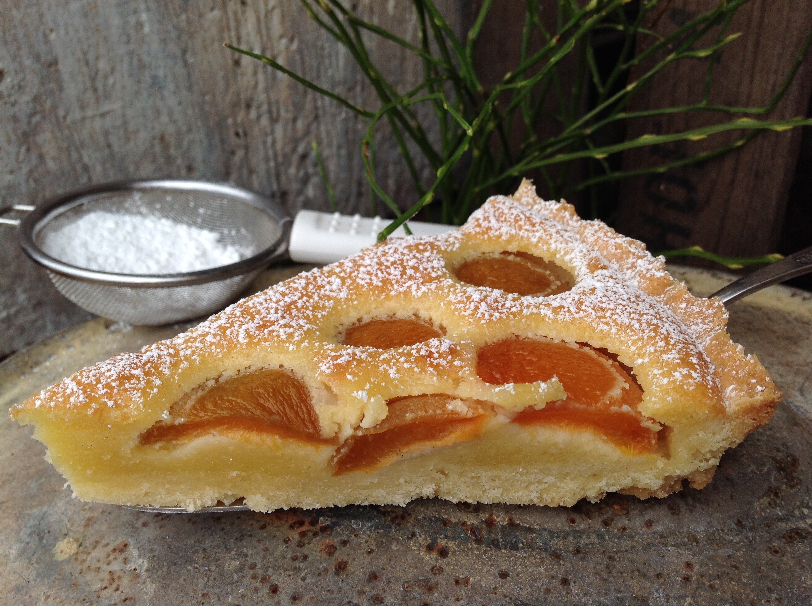 Aprikosen- Mandel- Tarte